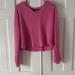 Hollister pink sweater